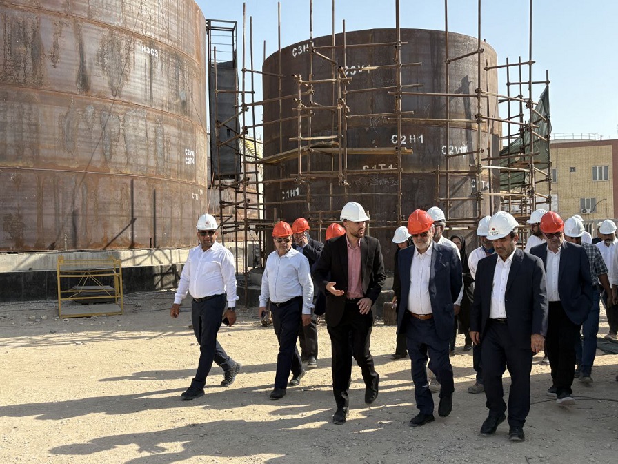 بازدید نماینده محترم ماهشهر در مجلس شورای اسلامی از سایت بندر امام خمینی (ره)